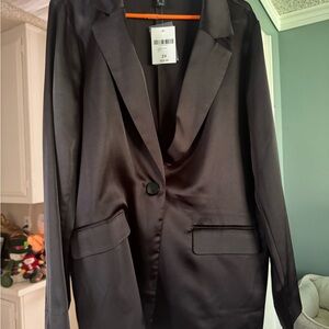 Forever 21 Classic Black Womans  Blazer